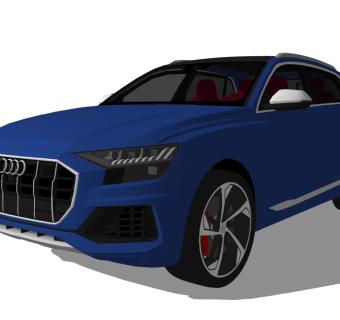 超精细汽车模型 奥迪 SQ8